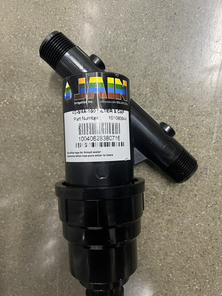 Jain 4E-3/4A-150 3/4" MPT FILTER W/ FLUSH CAP