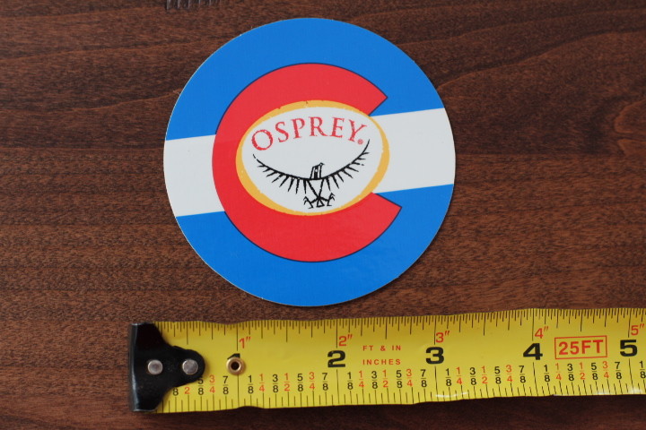 OSPREY Backpacks STICKER Decal NEW Colorado