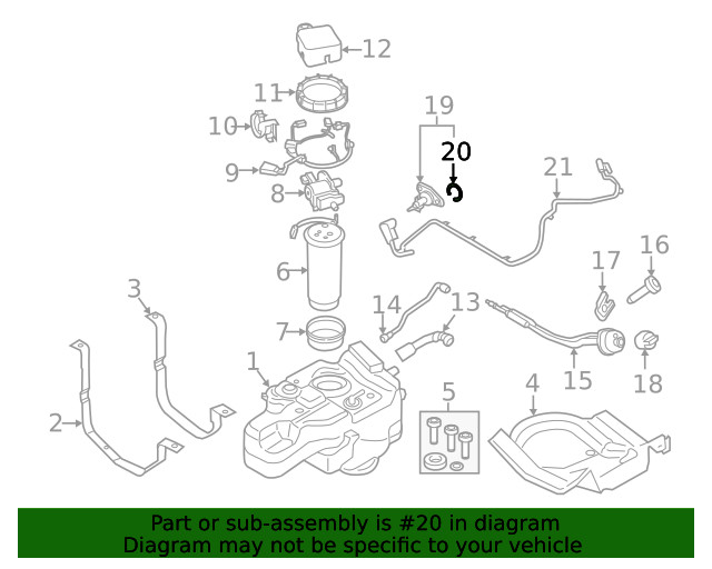 Genuine Ford Injector O-Ring BC3Z-5J287-A