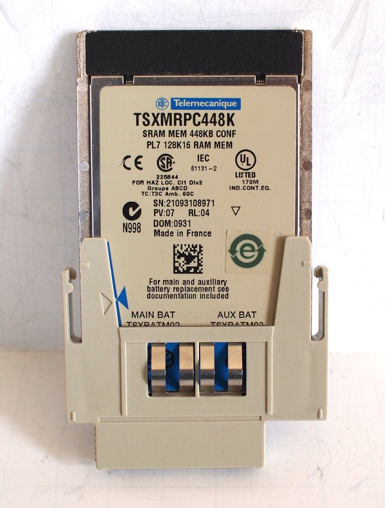 SCHNEIDER TSXMRPC448K MEMORY CARD AND HOLDER