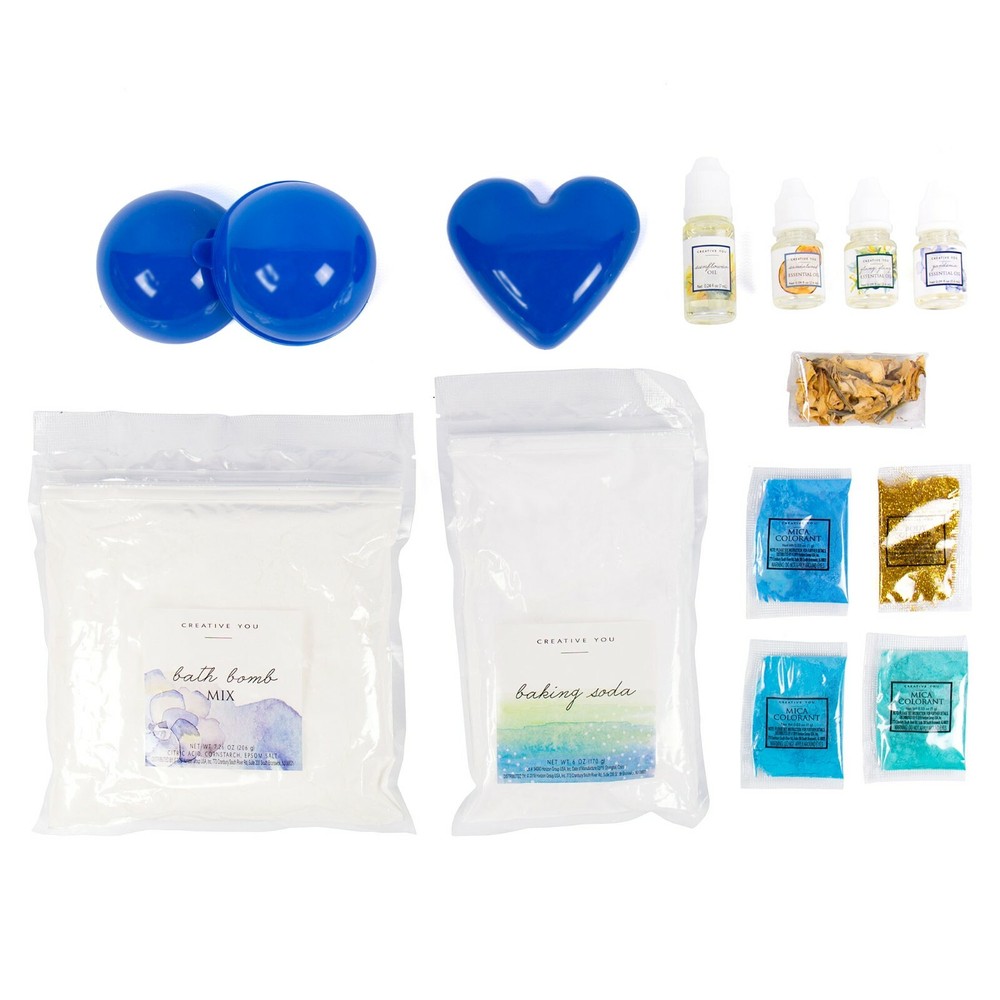 Creative You Bath Bombs DIY Kit: Gardenia Splash