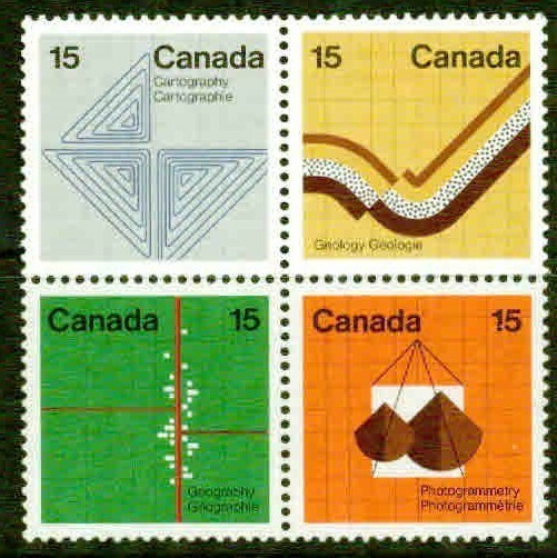 CANADA  1972 -EARTH SCIENCES BLOCK - VF**