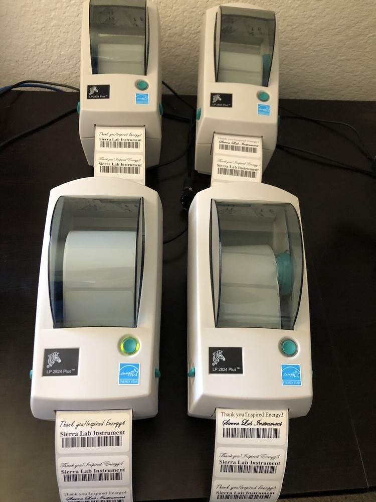 Tested! Zebra LP2824 Plus DT Label Barcode Printer. USB Ethernet PS Ex Cosmetic