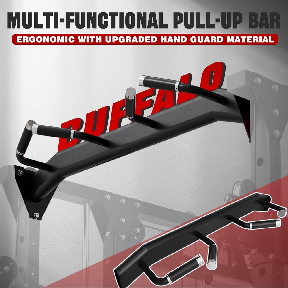 Buffalo Smith Machine, Power Cage with Lat-Pull down System & Cable Crossover Sy