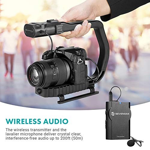 MicRig-W1 Wireless Microphone Filmmaker Kit - Video Handle Stabilizer with