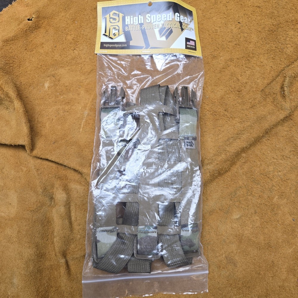 High Speed Gear Core Cummerbund, 4‑Column, Adjustable,  multicam