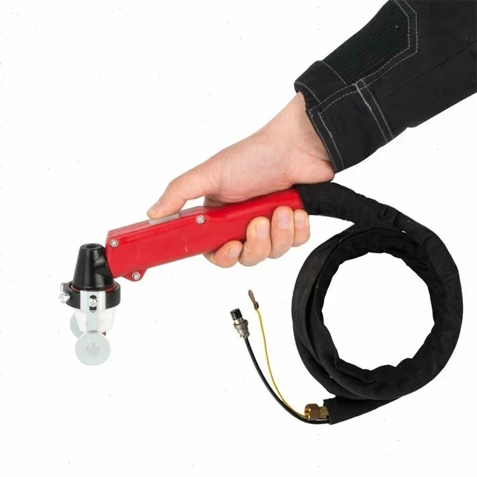 P80 Plasma Cutting Torch Gun Pilot Arc Elbow 5M/16Ft Fit CUT55/65 Precise Cuts