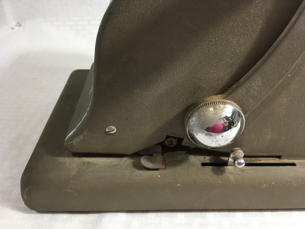 VINTAGE PAYMASTER SYSTEM / SERIES 600 / 7 COLUMN CHECK WRITER / STAMPER MACHINE