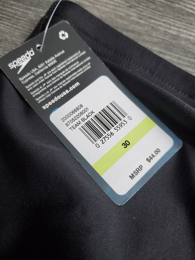 Speedo ProLT Solid Jammer, Black, 30