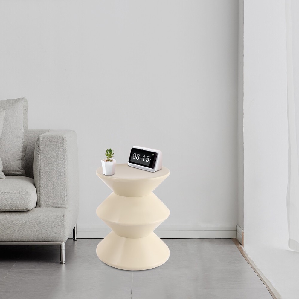 Side Table, Sofa Side Table, Modern Round End Table