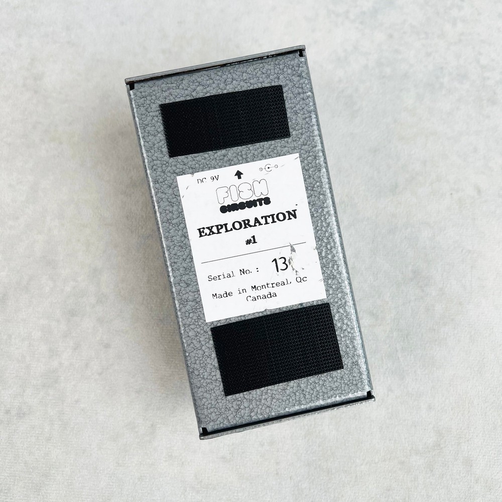 Fish Circuits Exploration #1 Fuzzstortion Pedal - Silver