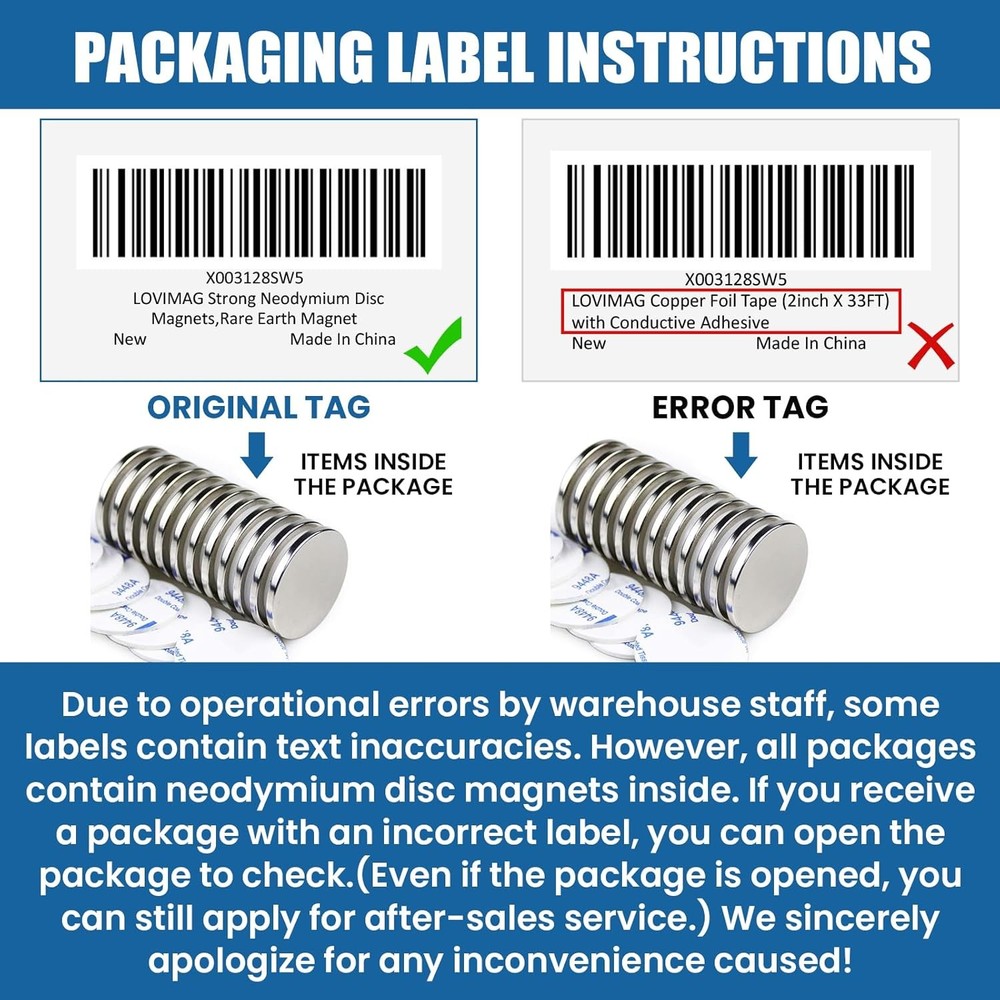 Neodymium Disc Magnets with Adhesive 12 Pack