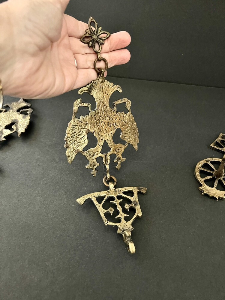 Antique Brass Decorations Hook With Eagle Design