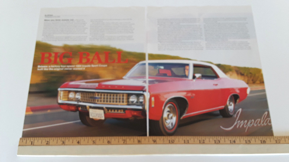 1969 CHEVROLET IMPALA  ORIGINAL 2006 ARTICLE