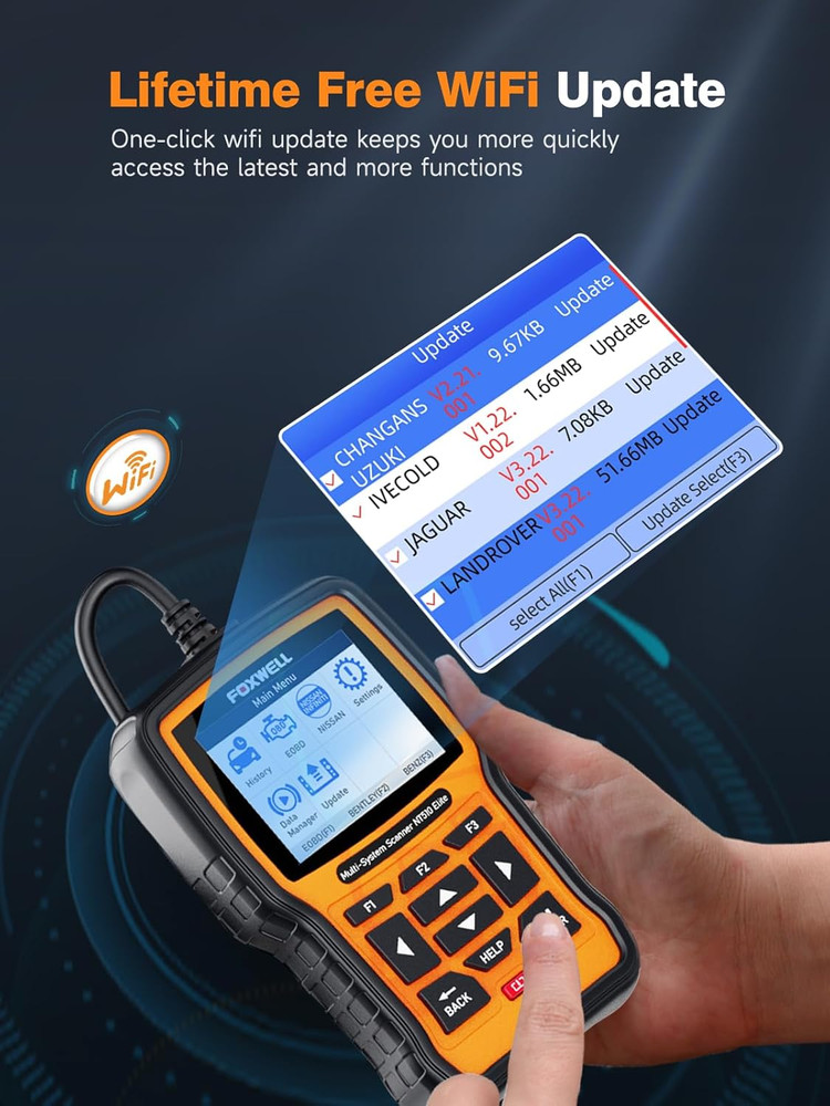 for FERRARI Bidirectional All System Car OBD2 Scanner Diagnostic Tool EPB DPF
