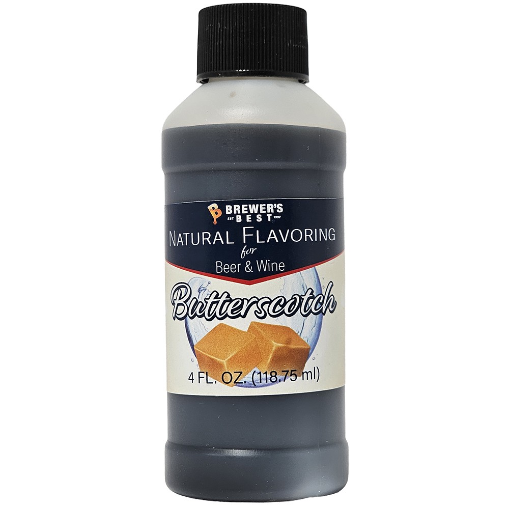 Brewer's Best Natural Beer and Wine Fruit Flavoring (Butterscotch) 4oz