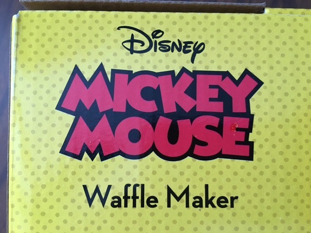 Disney Mickey Mouse Waffle Maker