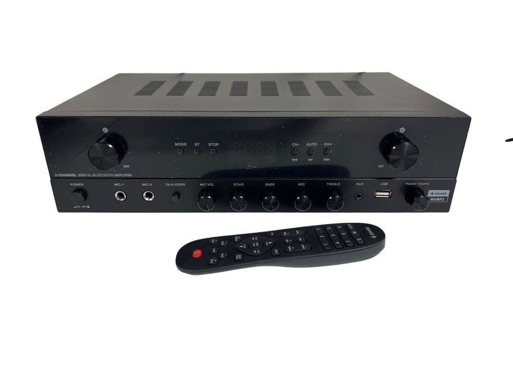 Donner MAMP2 Amplifier Bluetooth 5.0 2-Channel 60W RMS Power