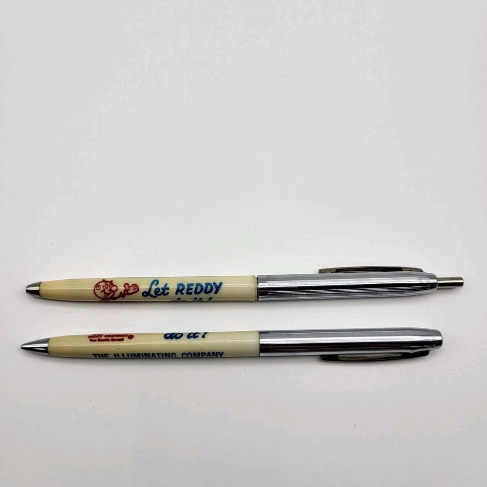 Ready Killowatt Vintage Pen Mechanical pencil set untested advertising