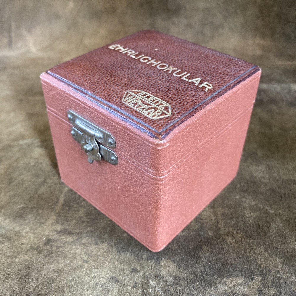 Vintage E. Leitz Wetzlar Original Empty Box for Microscope Lens (Box Only)