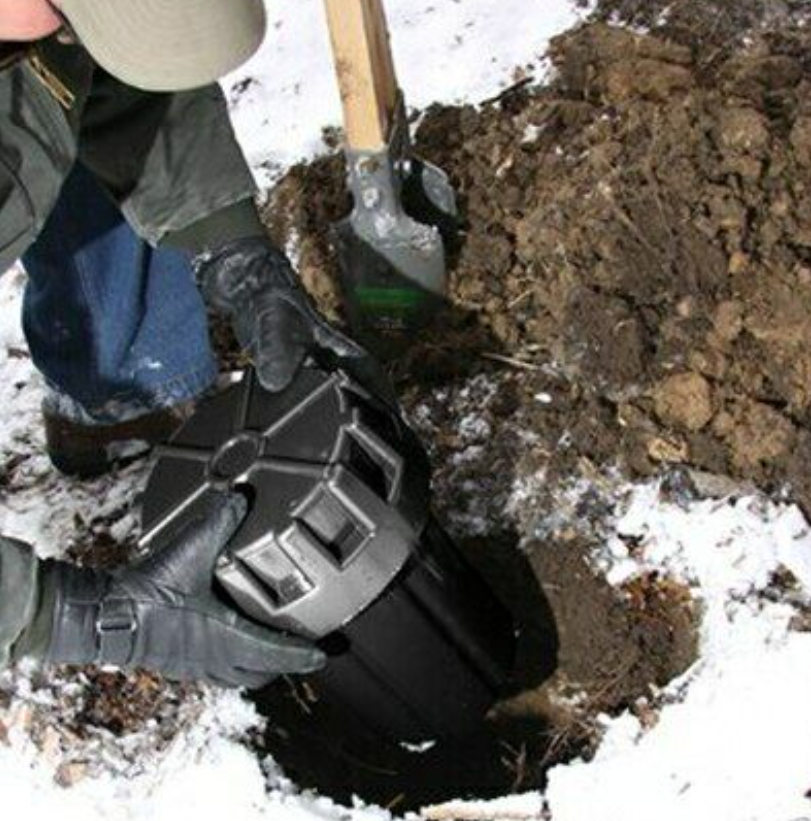 Ammo Can Cache Dry Box Below Ground Emergency Stash Vault Water Seal Container