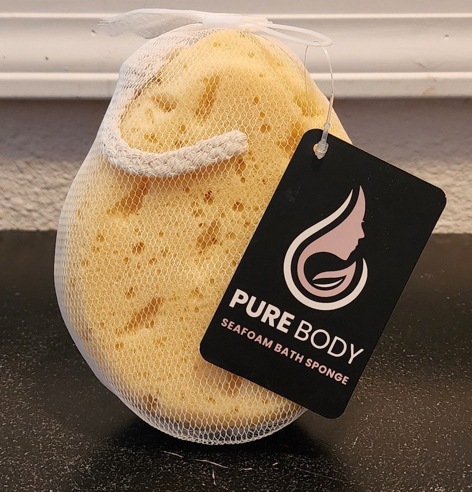 Pure Body Seafoam Bath Sponge