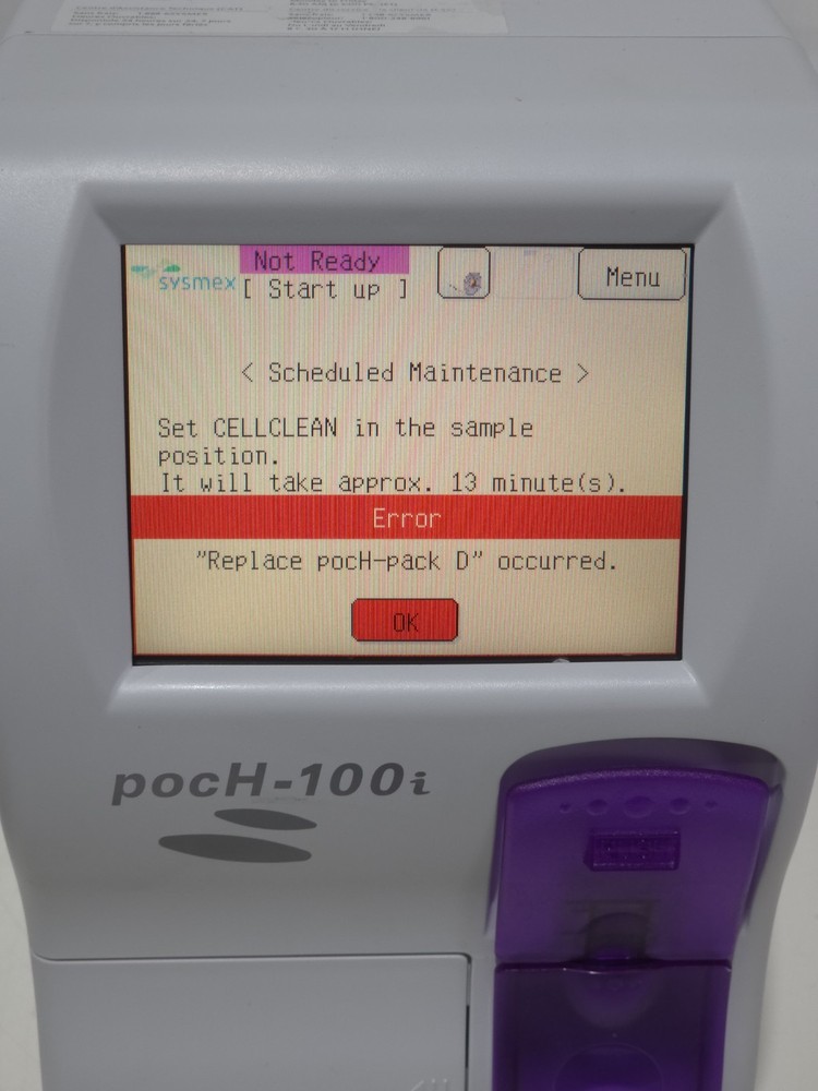 Sysmex pocH-100i Automated CBC Analyzer