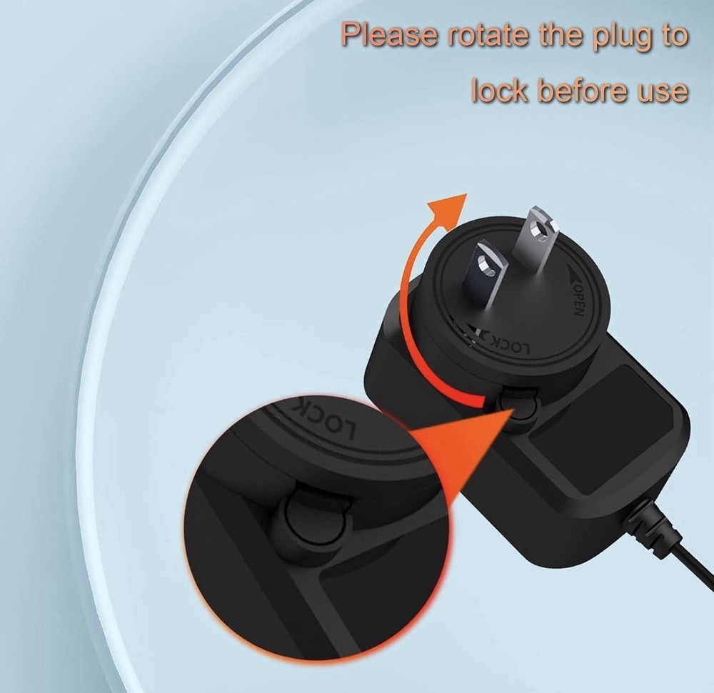 15W Echo Replacement Power Cord for Amazon Echo Dot