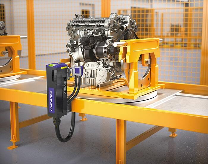 Datalogic MATRIX 220 382-010 Fixed Industrial 1D 2D DPM Barcode Scanner Reader