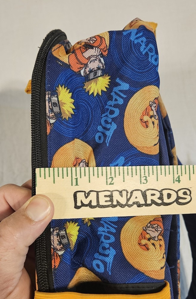 Naruto Bioworld Backpack Orange Blue