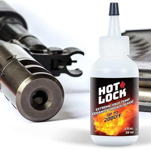 19960 Hot-Lock Extreme High Temperature Threadlocker, Translucent