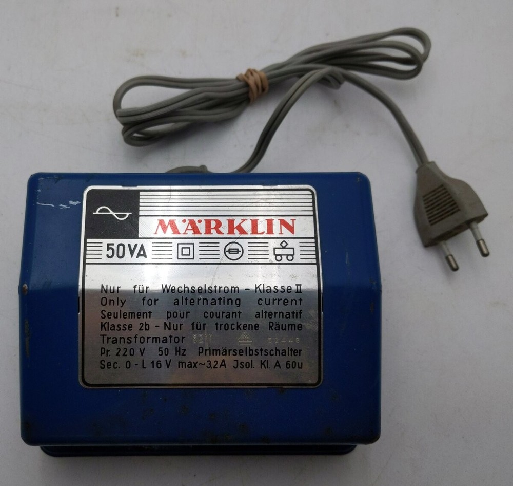 Marklin 6211 HO Transformer 220v