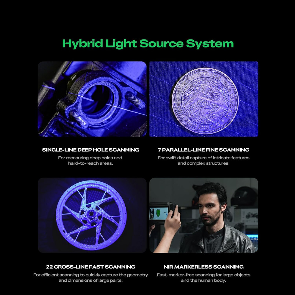 Sermoon P1 3D Scanner with Built-In PC, Wireless Professional Cad/Reverse Engine