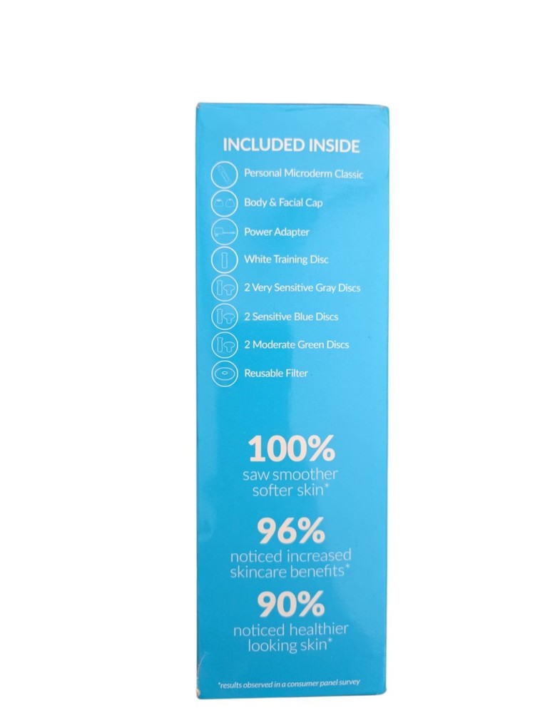 PMD Personal Microderm Classic Exfoliation Device With Caps & Discs For Softer S
