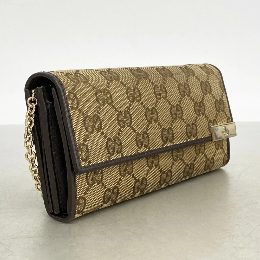 Gucci GG Canvas Long Wallet