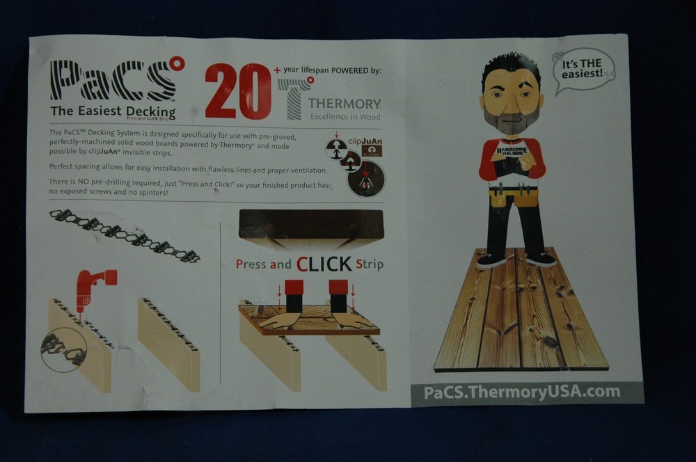 New PaCS Decking Strips 30 Strips Per Bag