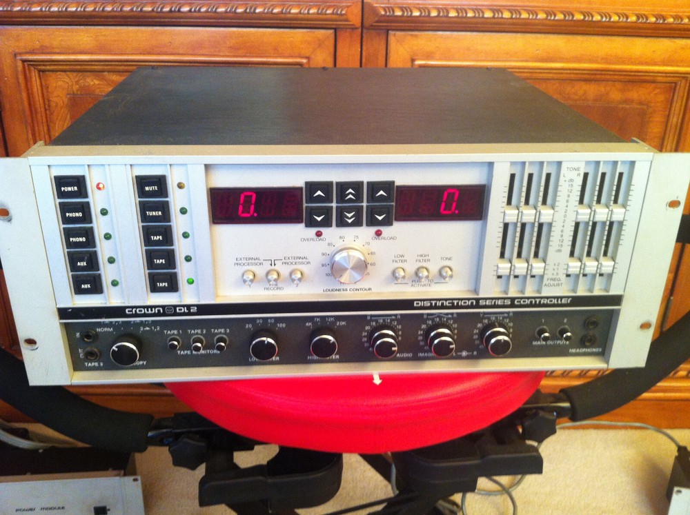 crown DL-2 Controller/preamplifier Ultra Rare
