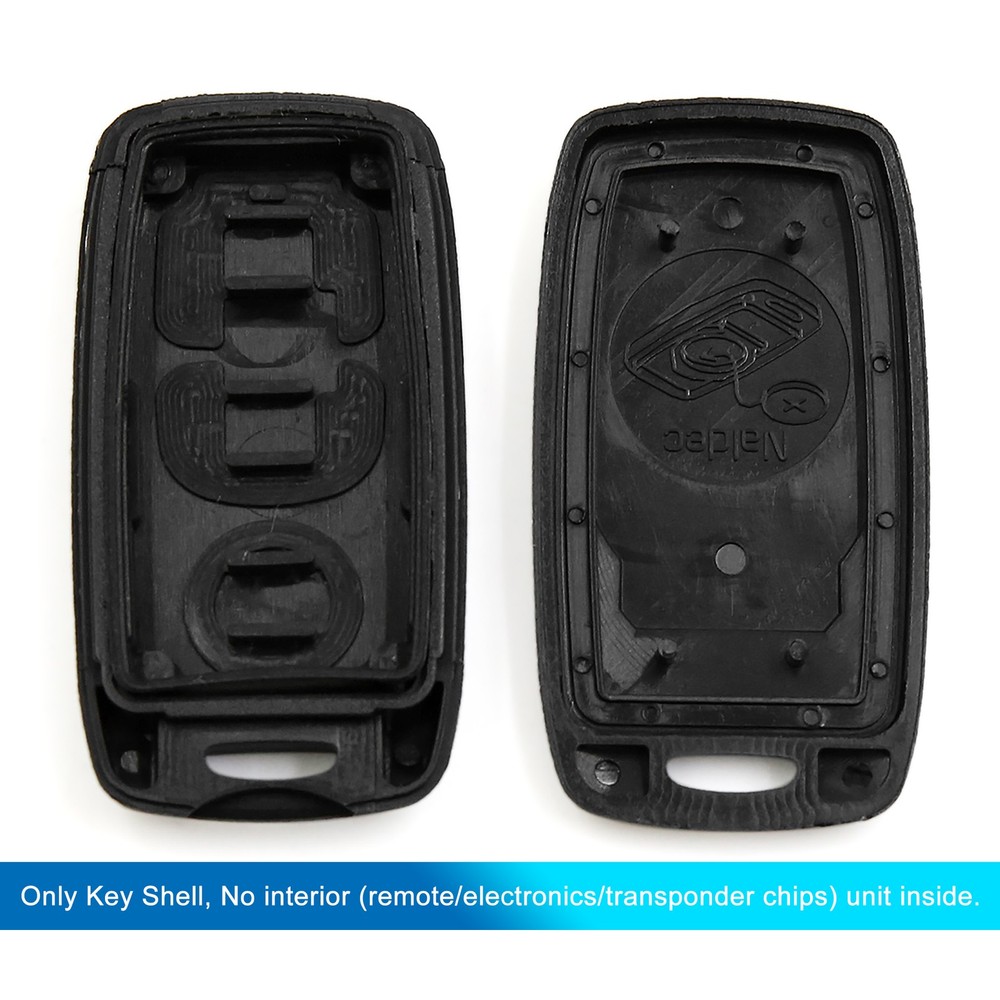 Key Shell Case fits for Mazda 3 6 03-09 3 Key Button BB - 1pcs