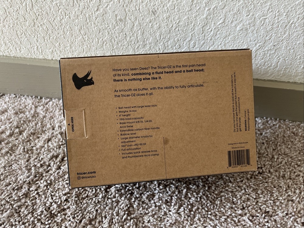 Tricer-DZ Tripod Panhead