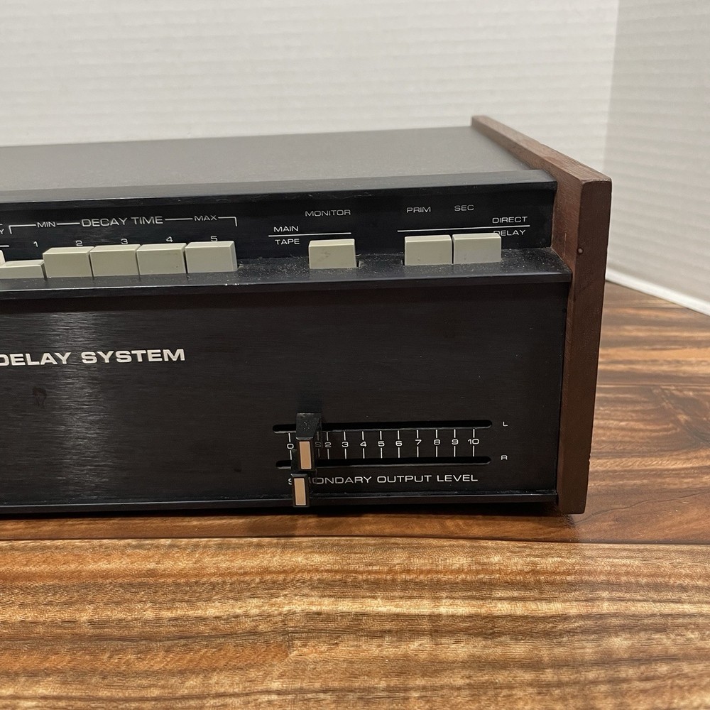 1976 Model One Audio Pulse Digital Time Delay System Powers On HUMS READ