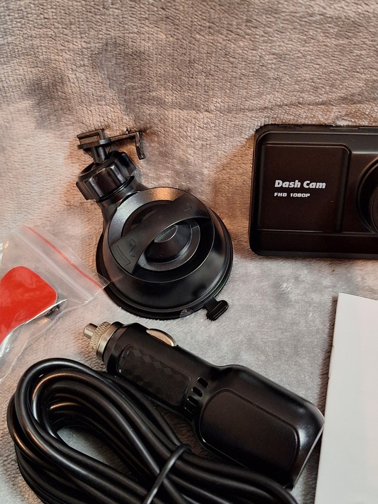 Dual Front & Back Channel Dash Camera - 1080P + 720P