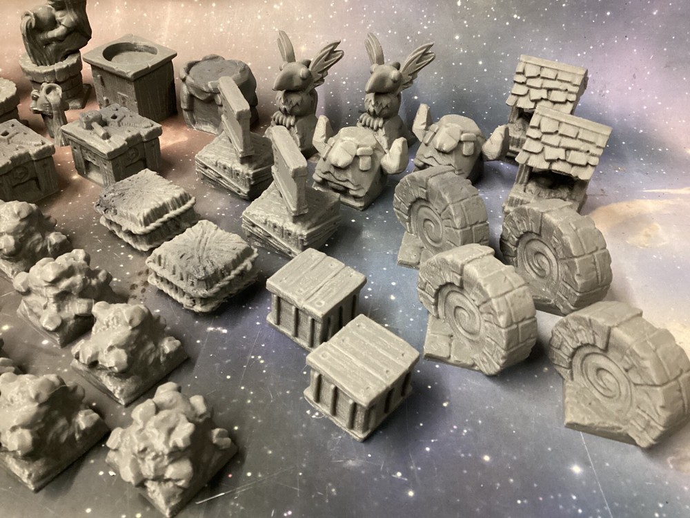 Krosmaster Quest style custom Scenery set!