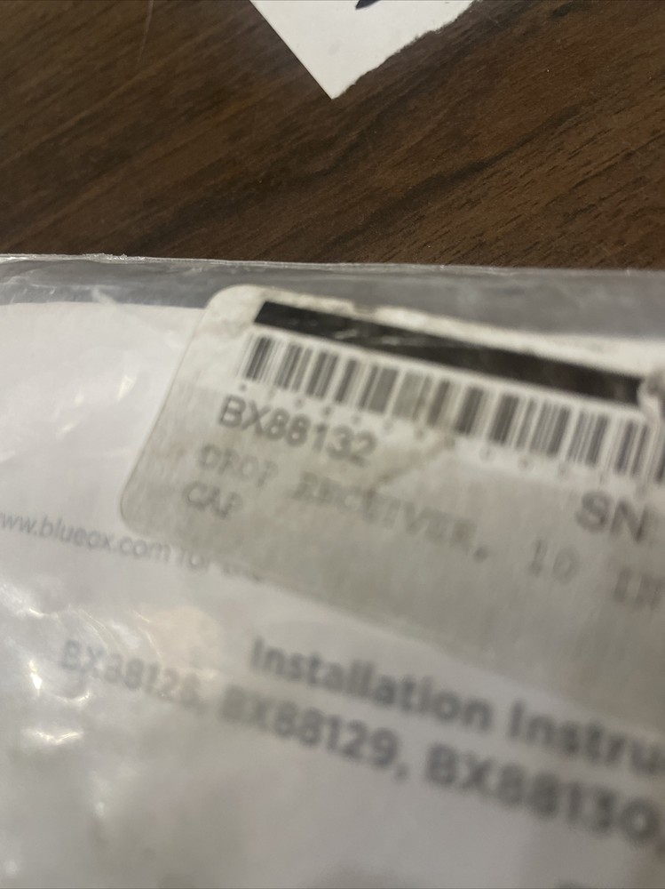 Blue Ox Drop Receiver Only BX88132