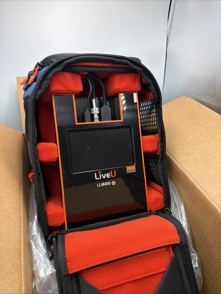 New In Box LiveU LU600 HEVC Portable Livestreaming Encoder Read Description