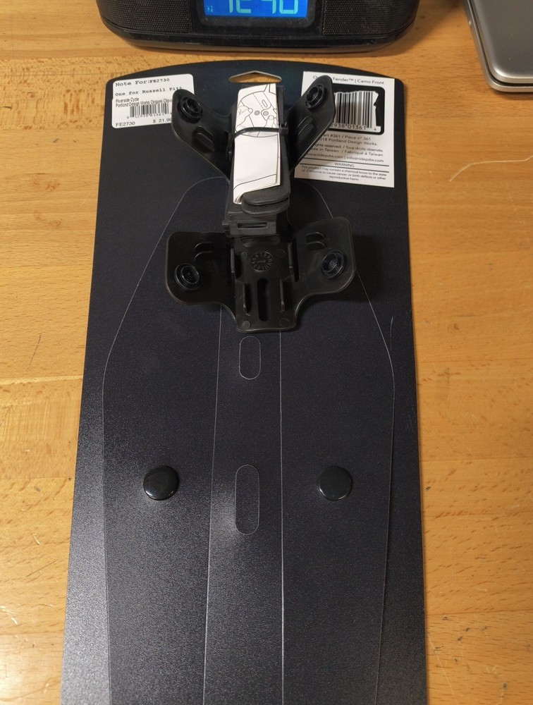 Pdw Origami Front Fender; $22