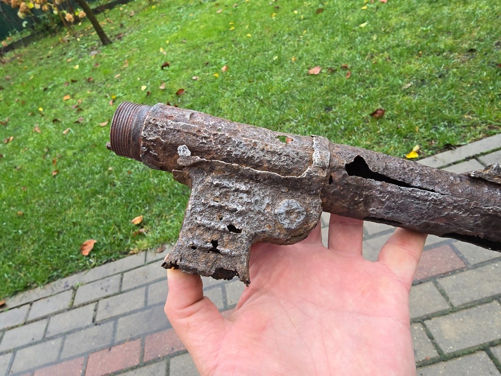 WW2 Accessories MP from the German bunker relic.