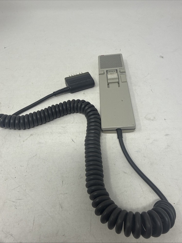 Sony HU 70 dictation microphone