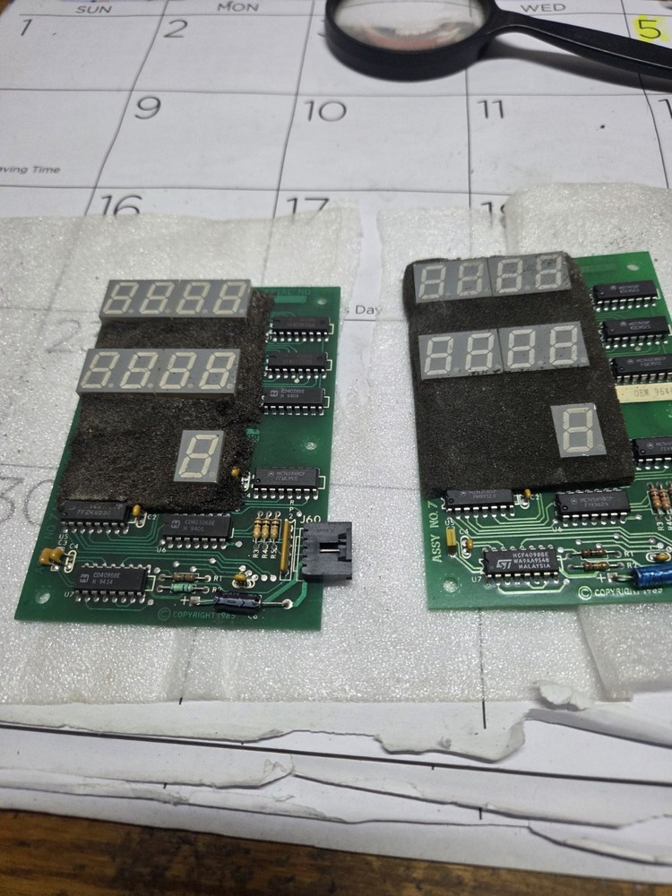 IGT S + 9 Segment Display Board