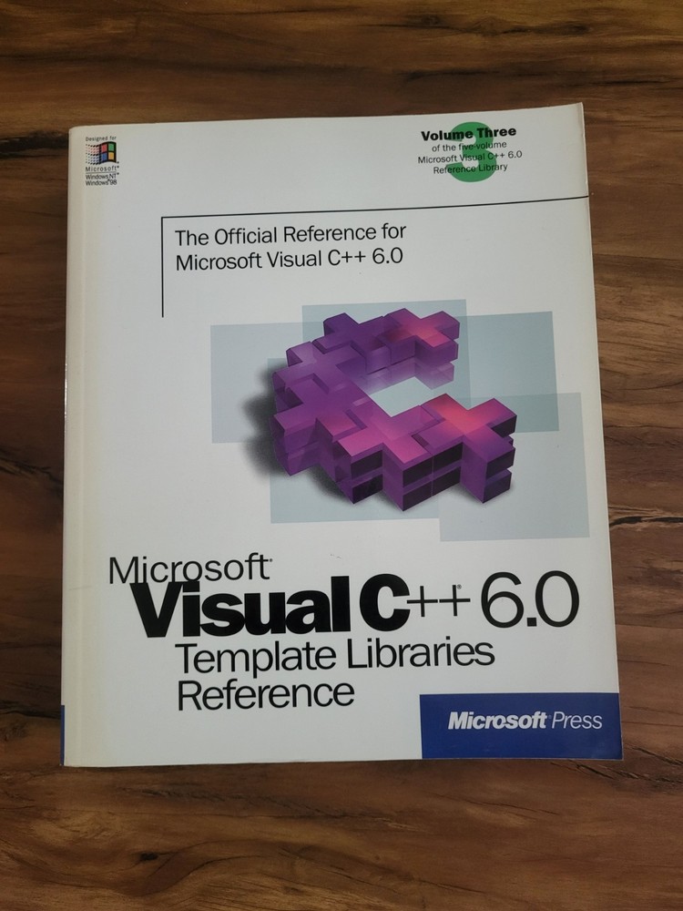 Microsoft Press Visual C++ 6.0 Volume 3  Template Libraries Reference, Computers