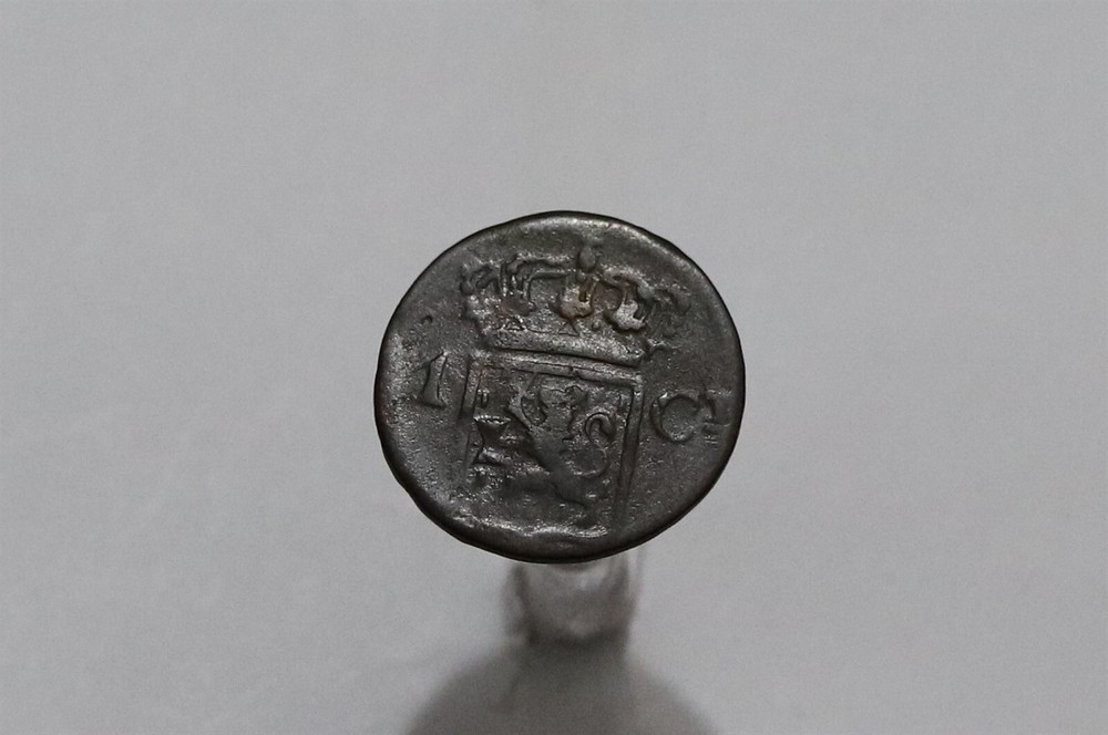 🧭 🇮🇩 ERROR COIN NETHERLANDS 1 CENT MULTIPLE STRIKES B66 #1777
